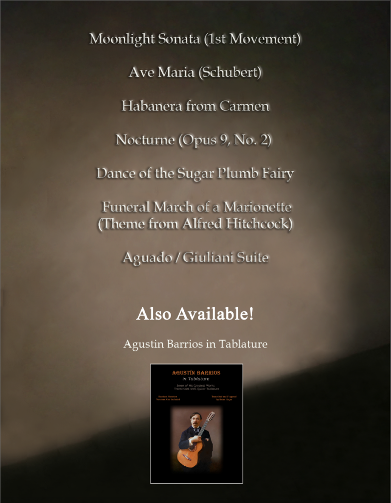 Solo Guitar Arrangements Solo Guitar Arrangements for the Classical​ Guitarist